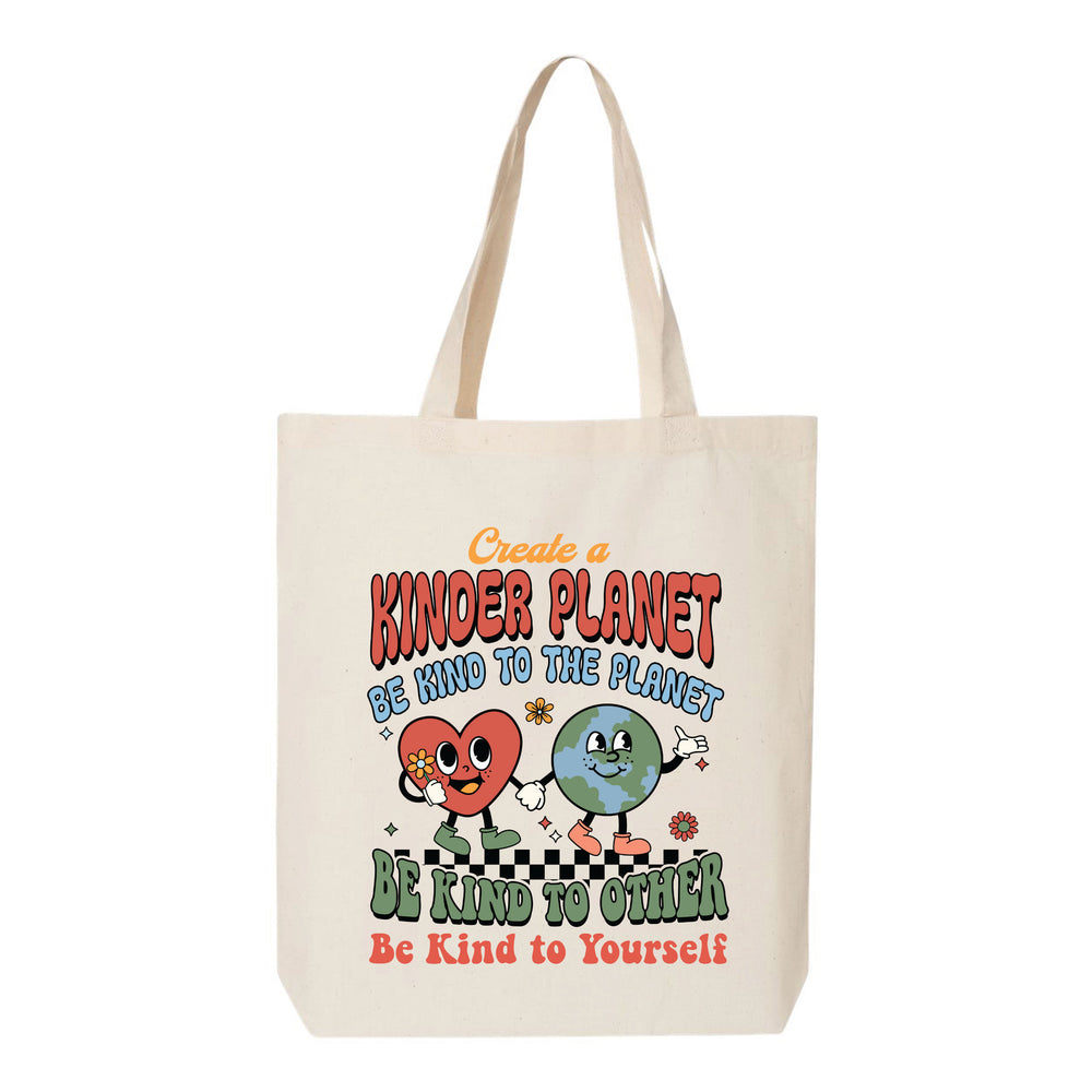 
                  
                    Kinder Planet Tote Bag
                  
                