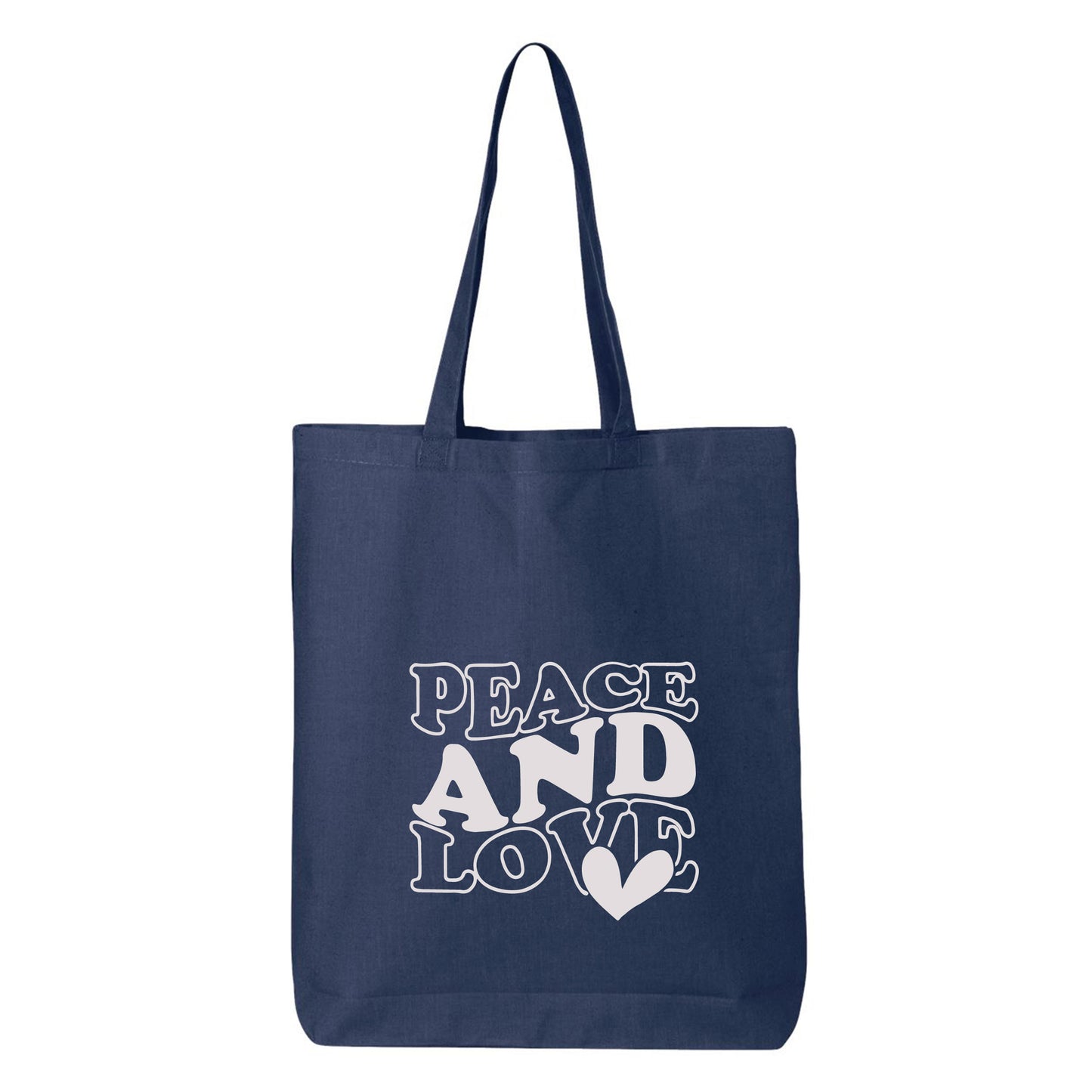 
                  
                    Peace and Love Tote Bag
                  
                