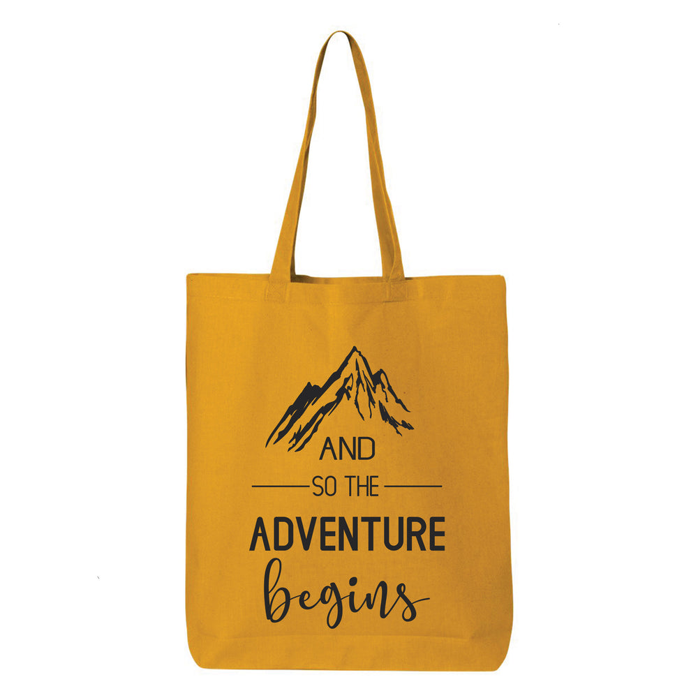 And So the Adventure Begins Tote Bag – ALLDAY US