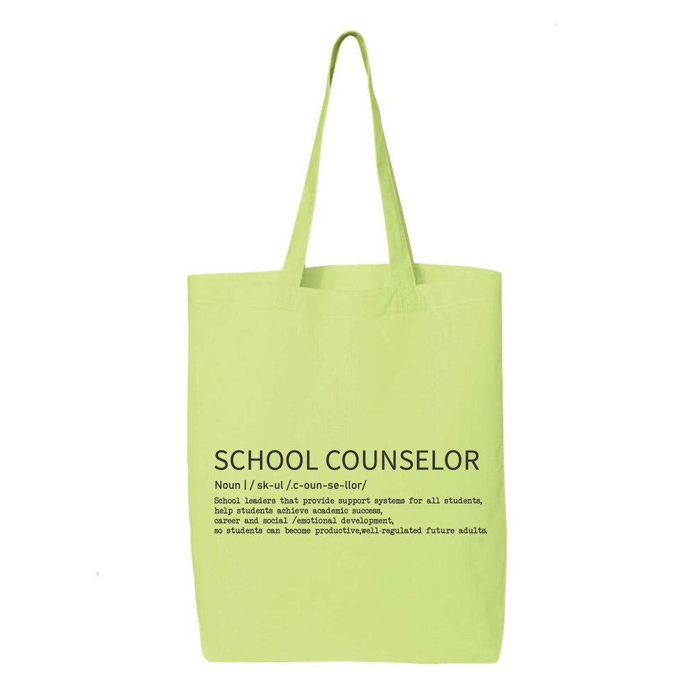 School Counselor Tote Bag – ALLDAY US